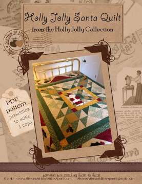 Holly Jolly Santa (Pattern Only)